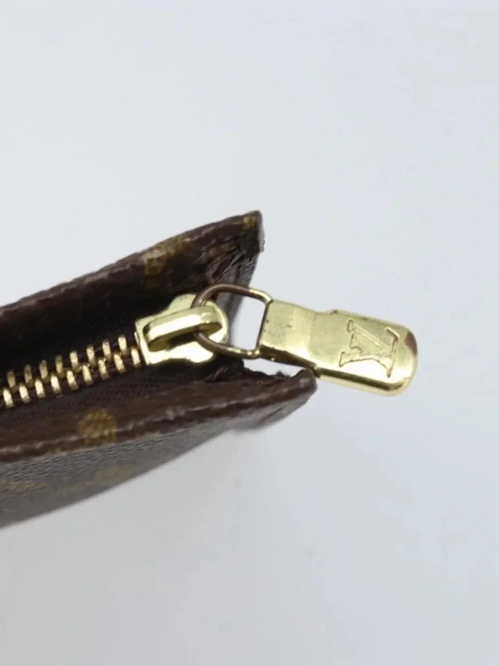 LOUIS VUITTON Monogram Bucket PM Accessory Pouch LV Auth 171187